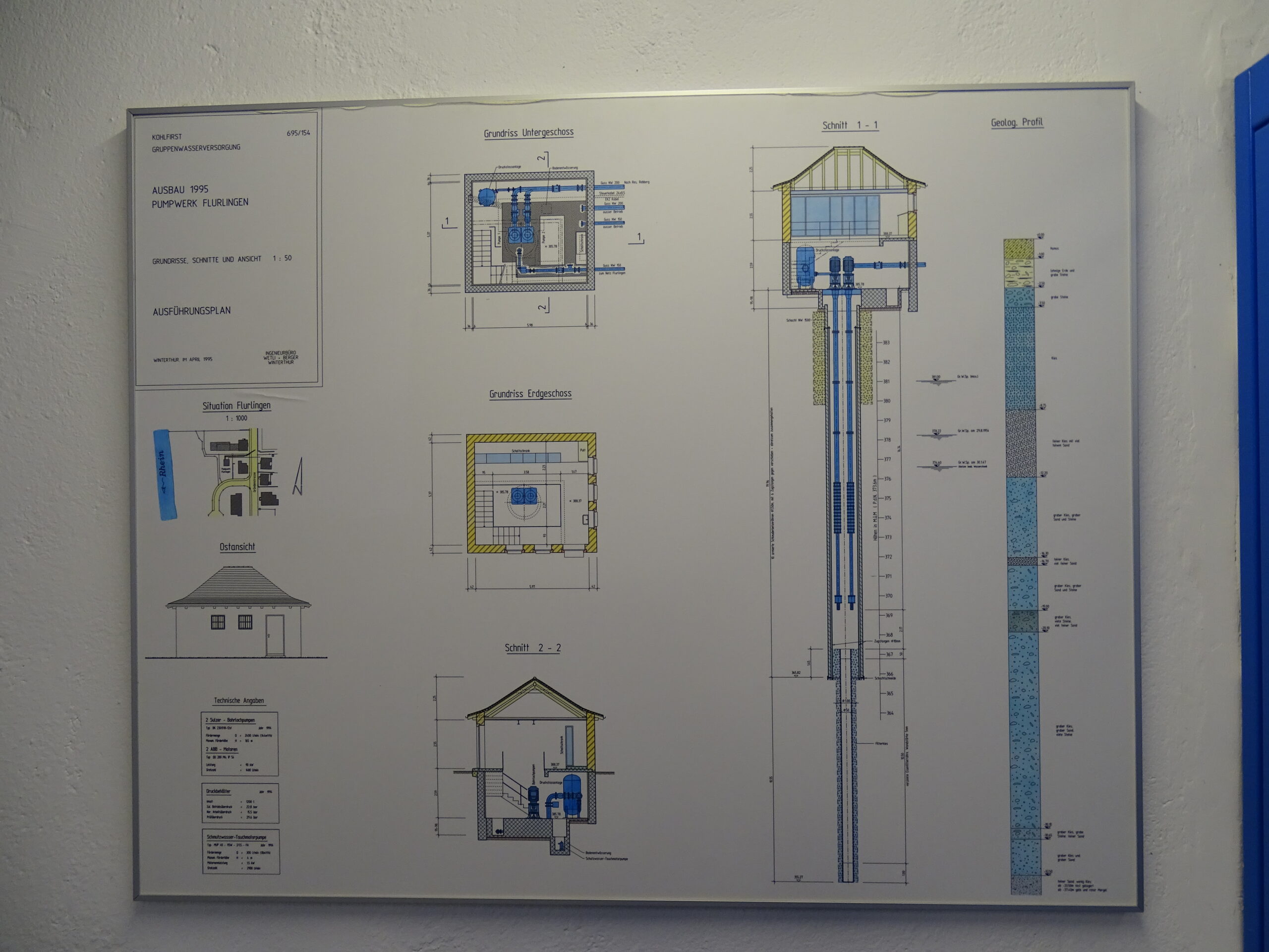 Grundwasser-Pumpwerk Flurlingen