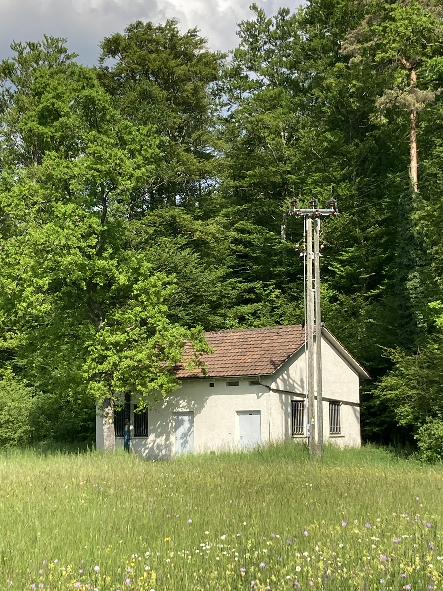 Grundwasser-Pumpwerk Seewerben Rheinau