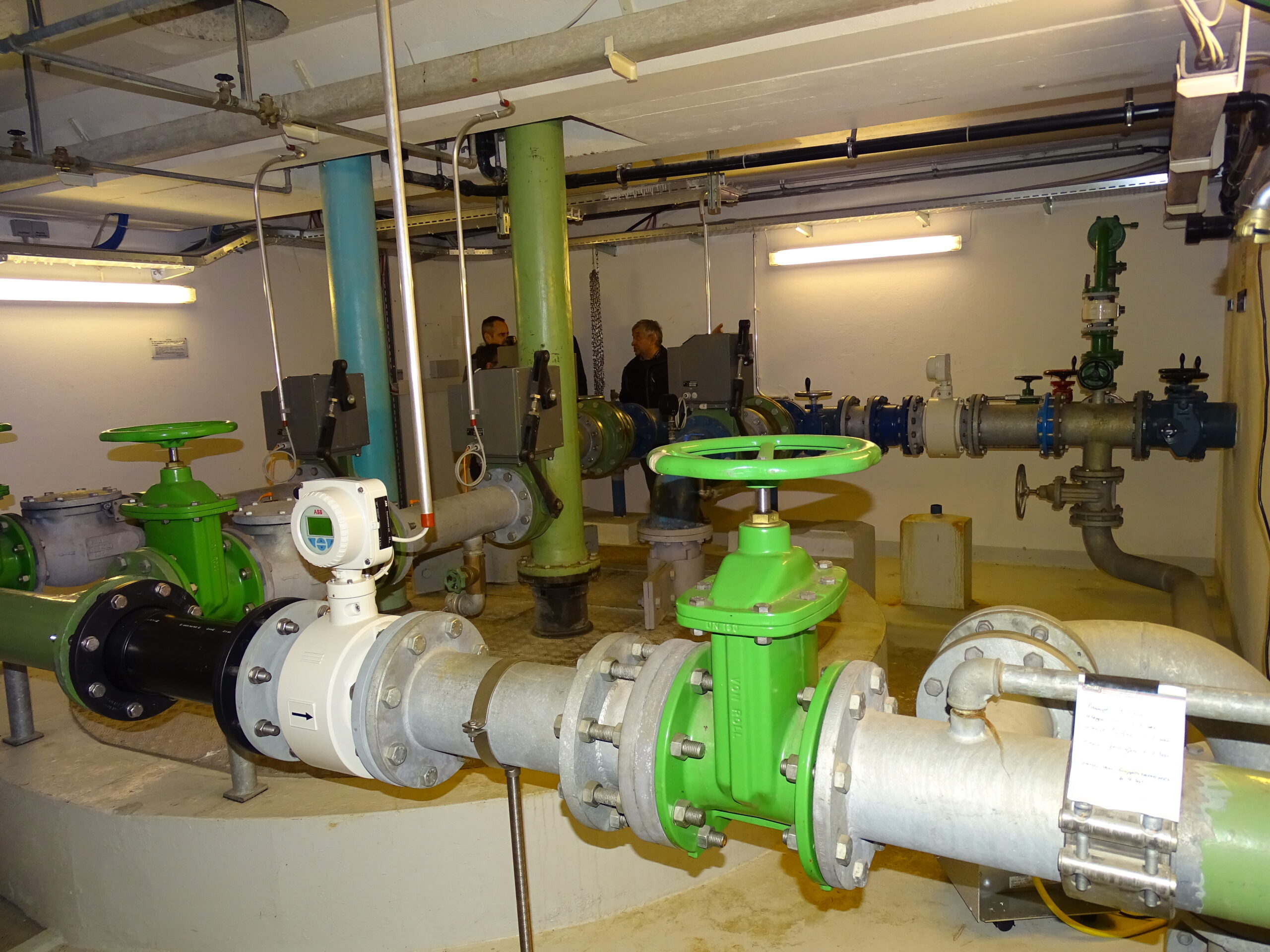 Grundwasser-Pumpwerk Seewerben Rheinau